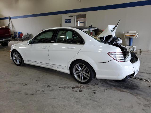 WDDGF8AB0EG213868 - 2014 MERCEDES-BENZ C 300 4MATIC WHITE photo 2