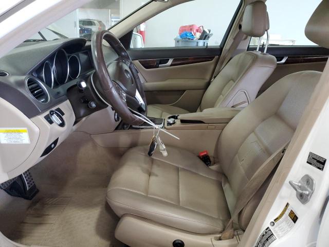 WDDGF8AB0EG213868 - 2014 MERCEDES-BENZ C 300 4MATIC WHITE photo 7