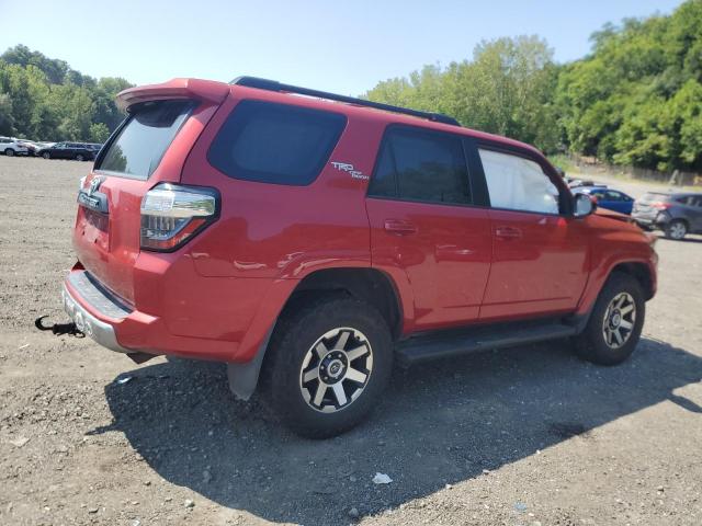 JTEBU5JR1K5617545 - 2019 TOYOTA 4RUNNER SR5/SR5 PREMIUM წითელი ფოტო 3