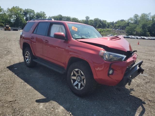 JTEBU5JR1K5617545 - 2019 TOYOTA 4RUNNER SR5/SR5 PREMIUM წითელი ფოტო 4