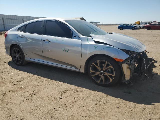 2HGFC2F89MH541660 - 2021 HONDA CIVIC SPORT 银色 照片 4