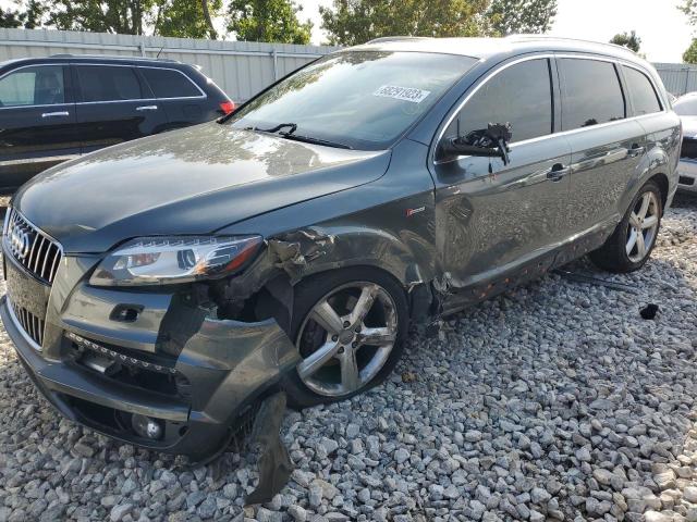 WA1DGAFE0FD005345 - 2015 AUDI Q7 PRESTIGE GRAY photo 1