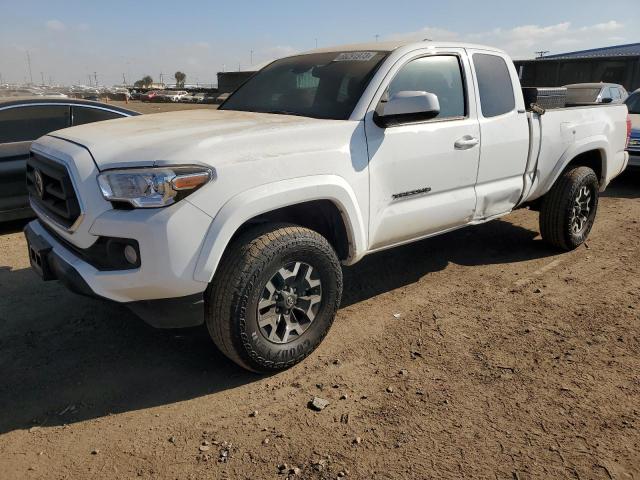 3TYSZ5AN0NT098672 - 2022 TOYOTA TACOMA ACCESS CAB WHITE photo 1