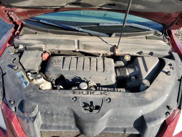 5GAEV23D19J207491 - 2009 BUICK ENCLAVE CXL RED photo 12