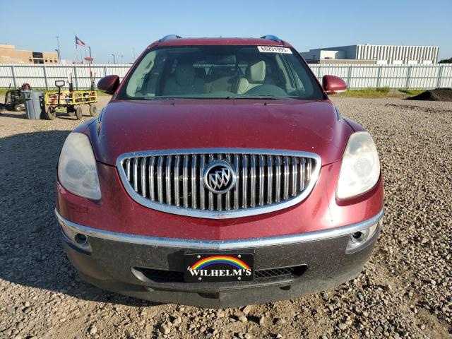 5GAEV23D19J207491 - 2009 BUICK ENCLAVE CXL RED photo 5