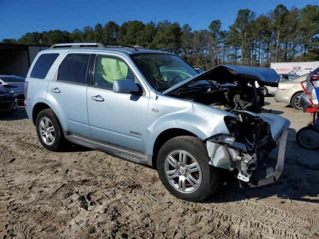 4M2CU97108KJ39270 - 2008 MERCURY MARINER PREMIER BLUE photo 4