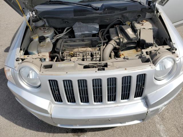1J8FF57W38D749520 - 2008 JEEP COMPASS LIMITED SILVER photo 12