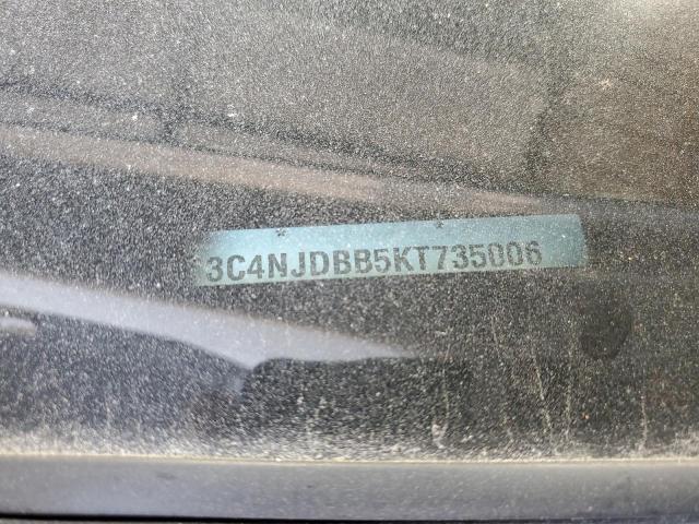 3C4NJDBB5KT735006 - 2019 JEEP COMPASS LATITUDE Білий фото 14