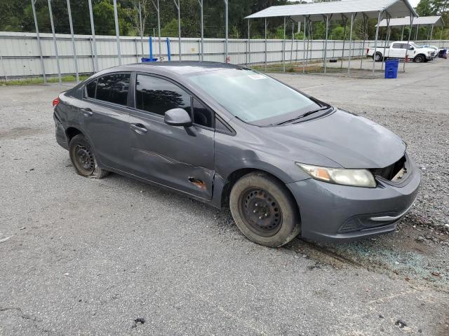 2HGFB2F58DH576876 - 2013 HONDA CIVIC LX GRAY photo 4