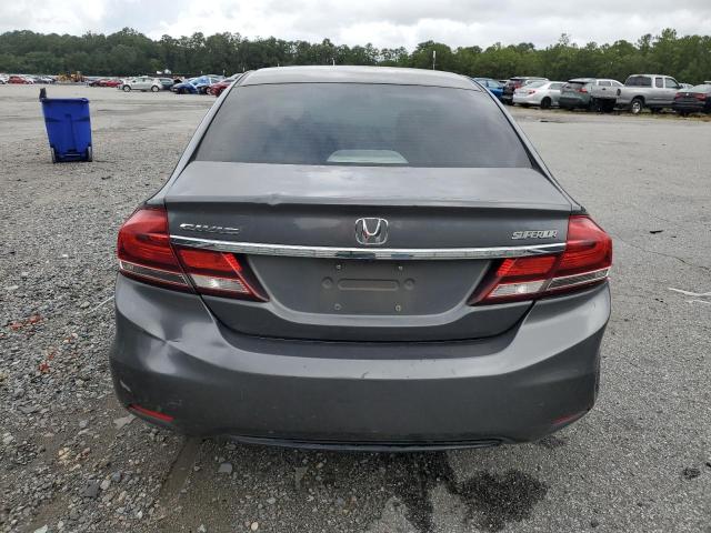 2HGFB2F58DH576876 - 2013 HONDA CIVIC LX GRAY photo 6