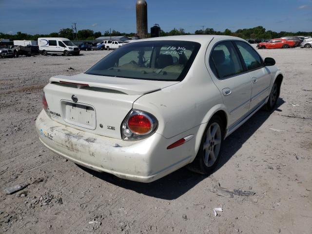 JN1DA31D43T517566 - 2003 NISSAN MAXIMA GLE WHITE photo 4