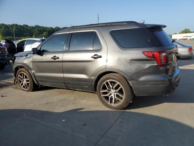 1FM5K8GT2GGC24852 - 2016 FORD EXPLORER SPORT GRAY photo 2