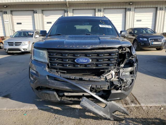 1FM5K8GT2GGC24852 - 2016 FORD EXPLORER SPORT GRAY photo 5