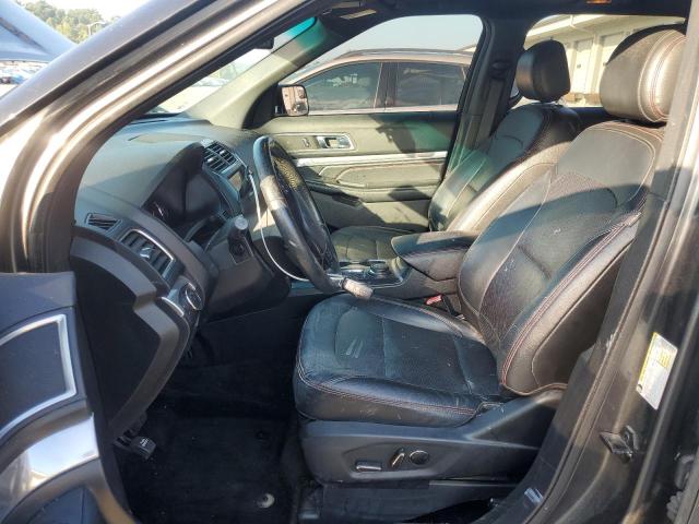 1FM5K8GT2GGC24852 - 2016 FORD EXPLORER SPORT GRAY photo 7