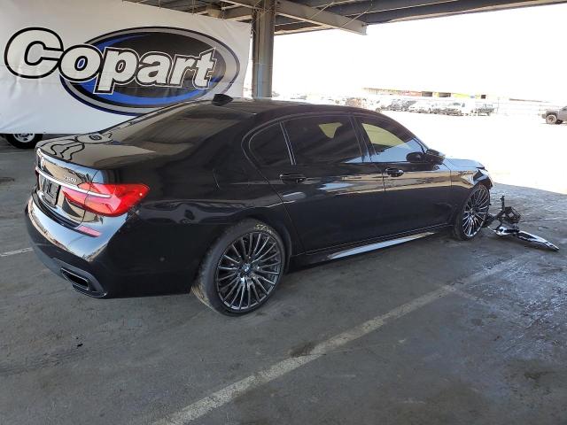 WBA7F0C37HGM21894 - 2017 BMW 750 I BLACK photo 3