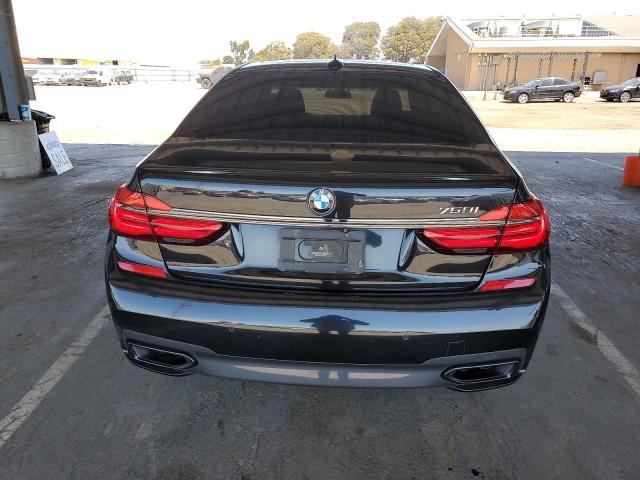 WBA7F0C37HGM21894 - 2017 BMW 750 I BLACK photo 6