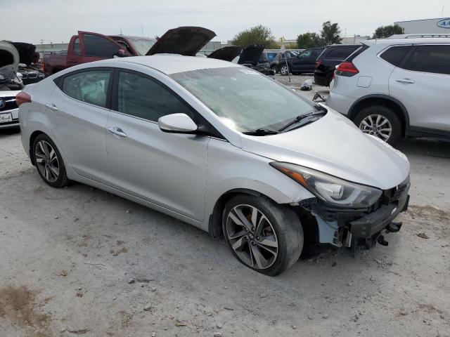 5NPDH4AE5FH602514 - 2015 HYUNDAI ELANTRA SE GRAY photo 4