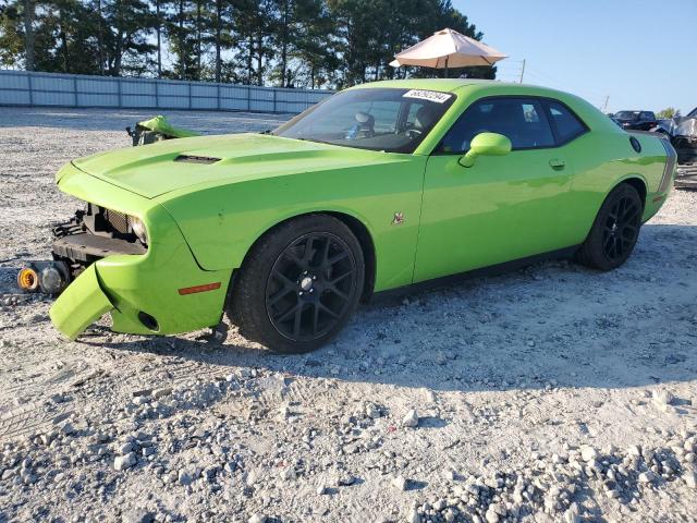 2C3CDZFJ3FH718365 - 2015 DODGE CHALLENGER R/T SCAT PACK GREEN photo 1
