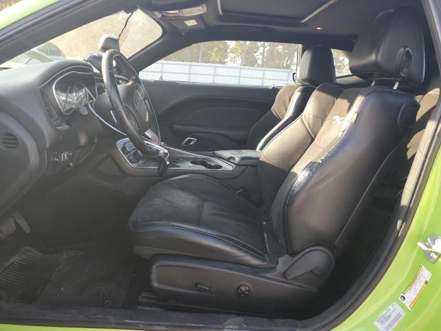 2C3CDZFJ3FH718365 - 2015 DODGE CHALLENGER R/T SCAT PACK GREEN photo 7