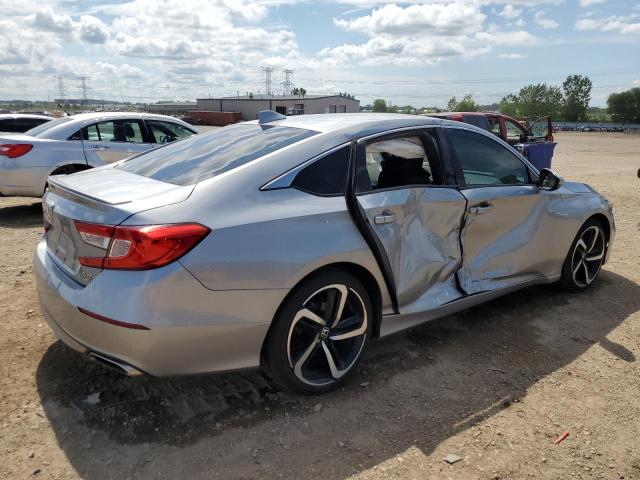 1HGCV2F38KA019194 - 2019 HONDA ACCORD SPORT 银色 照片 3
