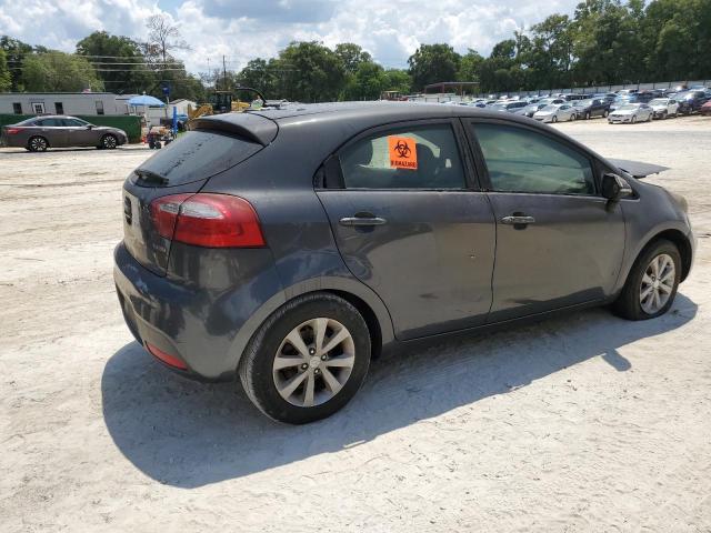 KNADN5A35C6036516 - 2012 KIA RIO EX BLACK photo 3