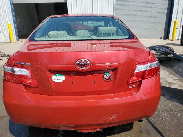 4T1BE46KX9U336766 - 2009 TOYOTA CAMRY BASE Rojo foto 6