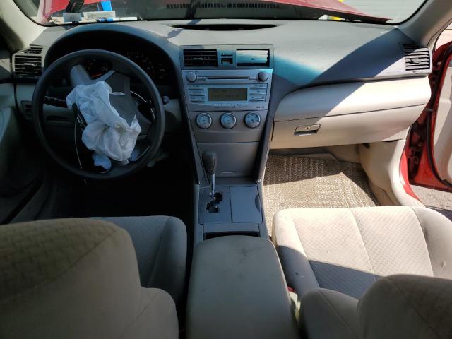 4T1BE46KX9U336766 - 2009 TOYOTA CAMRY BASE Rojo foto 8