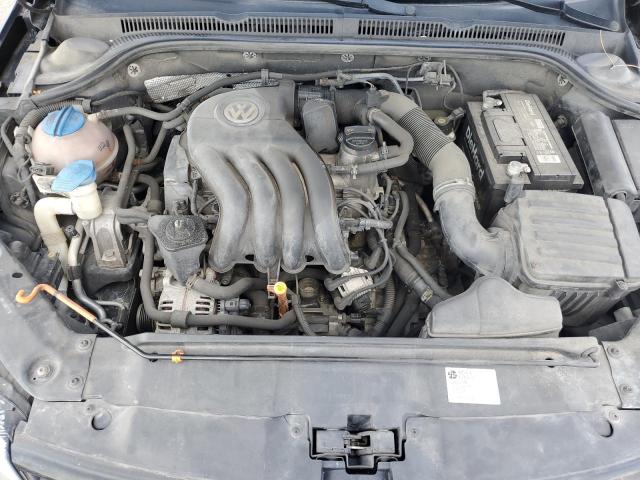 3VW2K7AJ5CM311649 - 2012 VOLKSWAGEN JETTA BASE 黑色 照片 11
