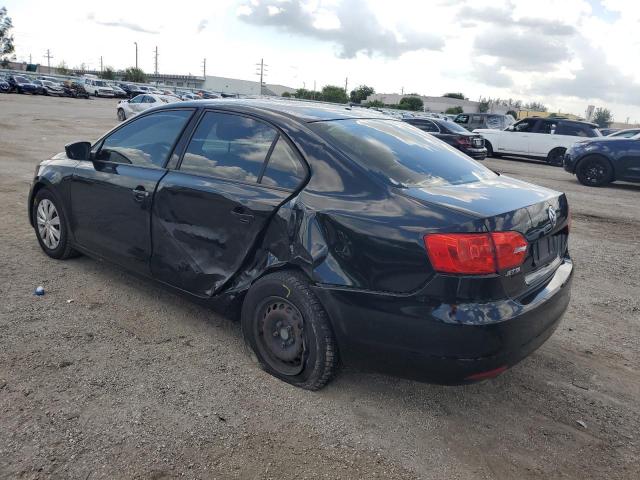 3VW2K7AJ5CM311649 - 2012 VOLKSWAGEN JETTA BASE 黑色 照片 2