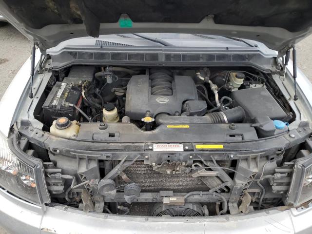 1N6AA06AX5N512731 - 2005 NISSAN TITAN XE SILVER photo 11