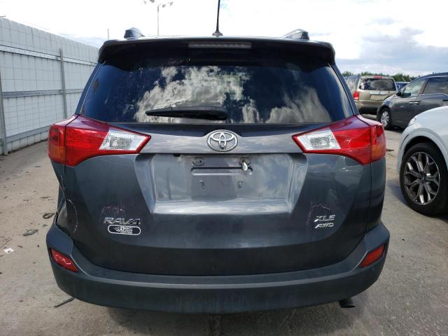 JTMRFREV2FD172448 - 2015 TOYOTA RAV4 XLE GRAY photo 6