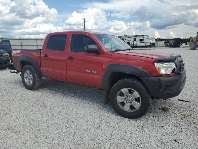 5TFLU4EN6EX095076 - 2014 TOYOTA TACOMA DOUBLE CAB RED photo 4