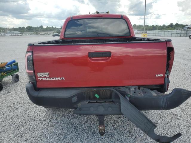 5TFLU4EN6EX095076 - 2014 TOYOTA TACOMA DOUBLE CAB RED photo 6
