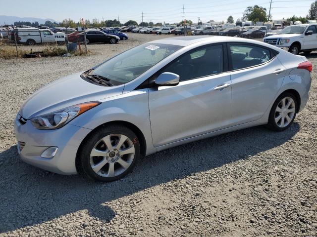 5NPDH4AE6CH150794 - 2012 HYUNDAI ELANTRA GLS SILVER photo 1