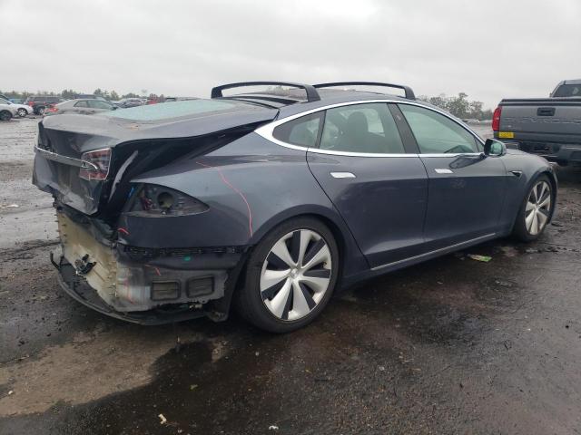 5YJSA1E28LF385111 - 2020 TESLA MODEL S رمادي صورة 3