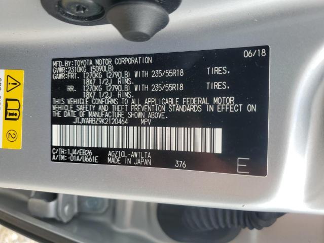 JTJYARBZ9K2120464 - 2019 LEXUS NX 300 BASE Gümüş foto 13