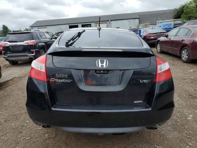 5J6TF2H55CL800619 - 2012 HONDA CROSSTOUR EXL შავი ფოტო 6