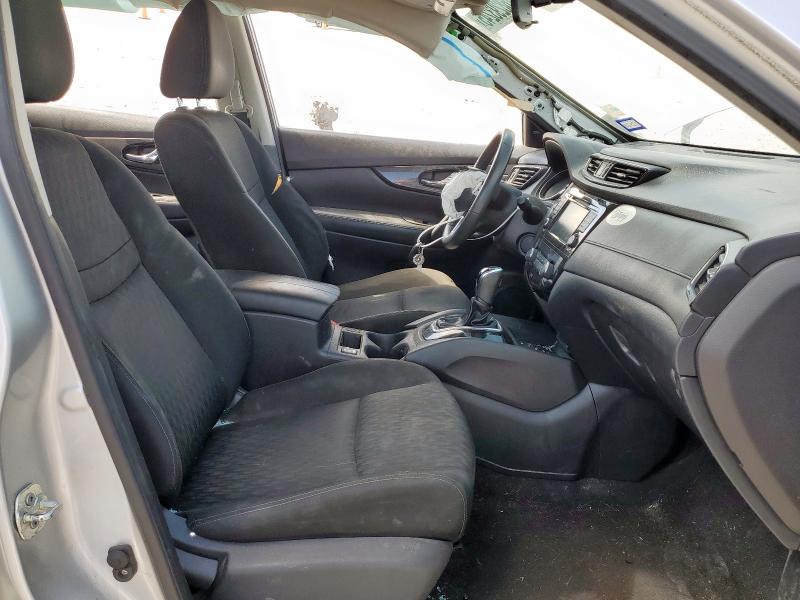 KNMAT2MT1JP510054 - 2018 NISSAN ROGUE S 银色 照片 7