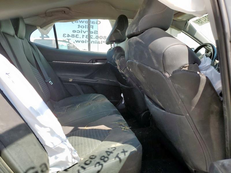 4T1G11AK6RU252306 - 2024 TOYOTA CAMRY SE NIGHT SHADE WHITE photo 10