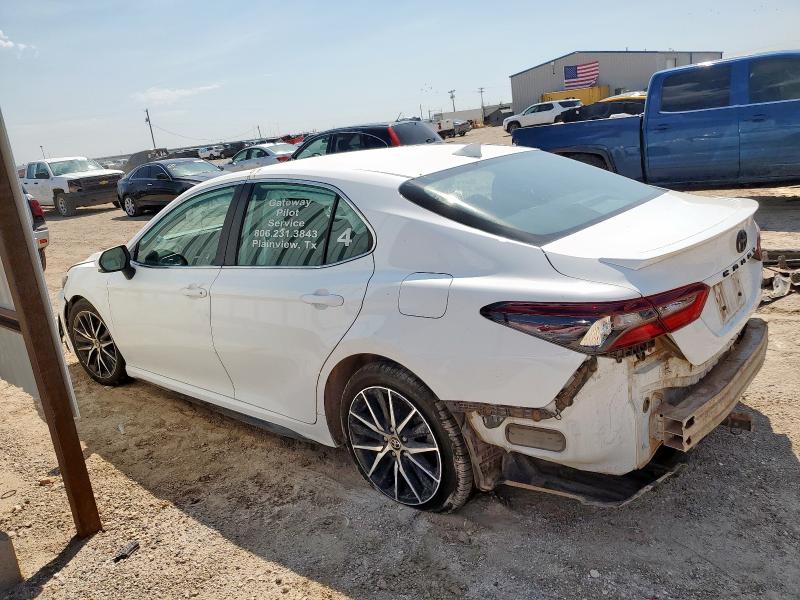 4T1G11AK6RU252306 - 2024 TOYOTA CAMRY SE NIGHT SHADE WHITE photo 2