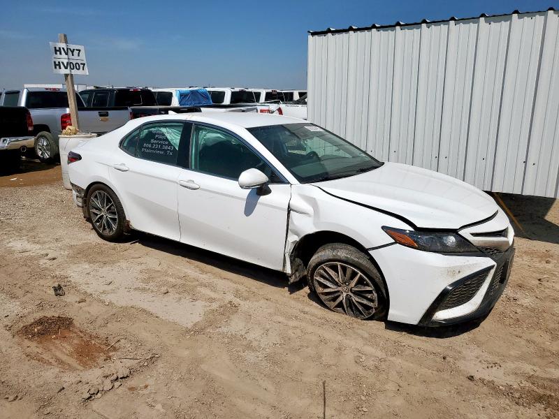 4T1G11AK6RU252306 - 2024 TOYOTA CAMRY SE NIGHT SHADE WHITE photo 4