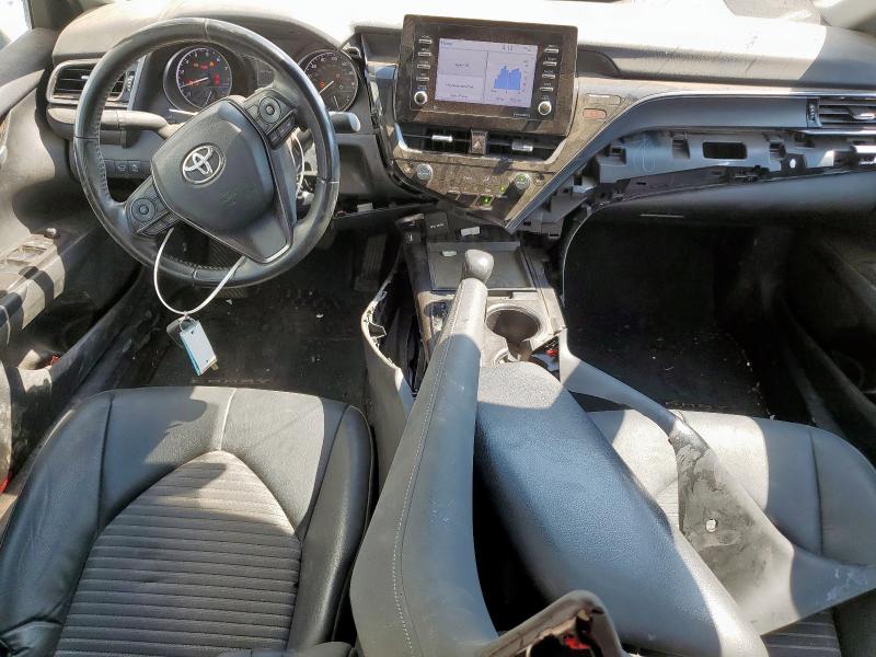 4T1G11AK6RU252306 - 2024 TOYOTA CAMRY SE NIGHT SHADE WHITE photo 8