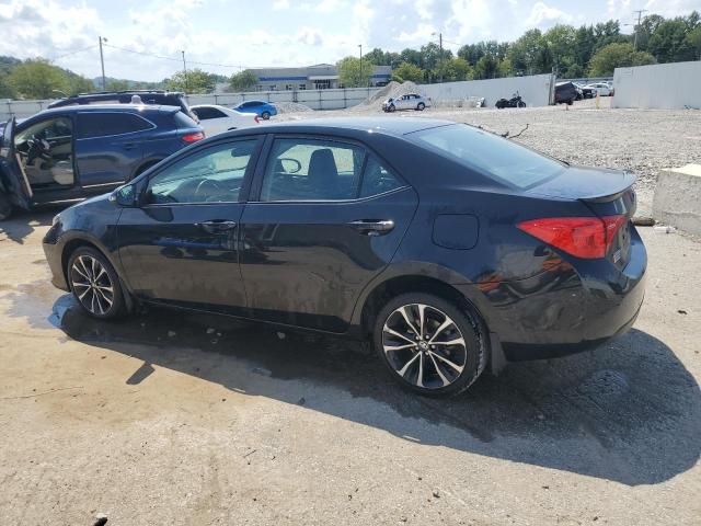 2T1BURHE4KC244261 - 2019 TOYOTA COROLLA L BLACK photo 2