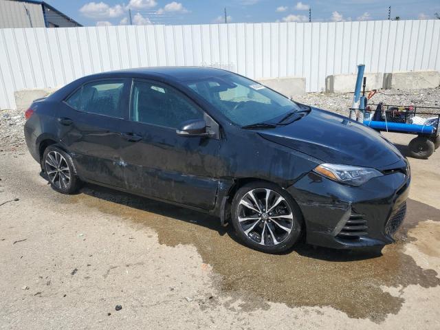 2T1BURHE4KC244261 - 2019 TOYOTA COROLLA L BLACK photo 4