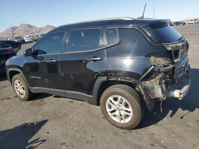 3C4NJDAB9JT126758 - 2018 JEEP COMPASS SPORT BLACK photo 2