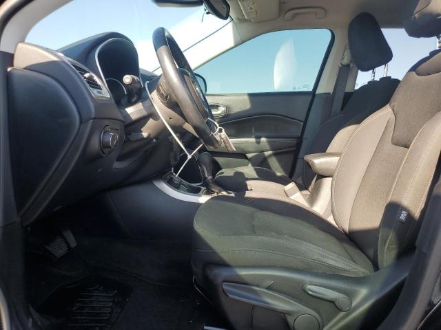 3C4NJDAB9JT126758 - 2018 JEEP COMPASS SPORT BLACK photo 7