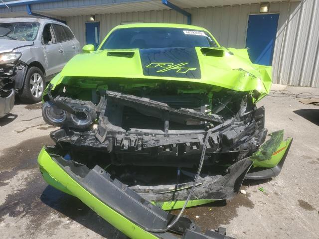 2C3CDZATXFH758872 - 2015 DODGE CHALLENGER SXT GREEN photo 5