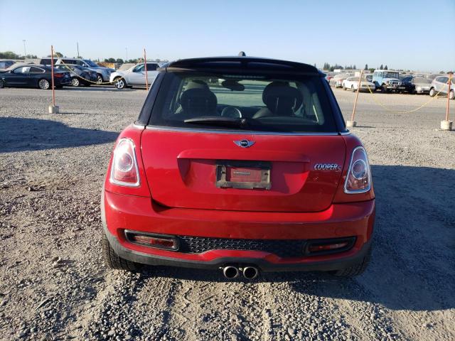 WMWSV3C5XBTY21558 - 2011 MINI COOPER S RED photo 6