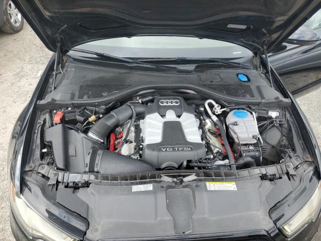 WAUHGAFC1EN053125 - 2014 AUDI A6 PRESTIGE შავი ფოტო 11