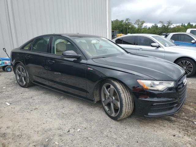 WAUHGAFC1EN053125 - 2014 AUDI A6 PRESTIGE შავი ფოტო 4